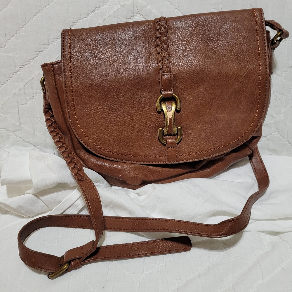 (3532) BROWN no tag purse, ShoulderBag,  (3532-5)
